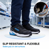 S1P Puntera de Aluminio y Antideslizante para Trabajadores de Logística L-7609 Azul