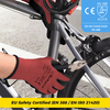 Guantes de trabajo de seguridad recubiertos de látex LY-3013 Grip Guarder Rojo