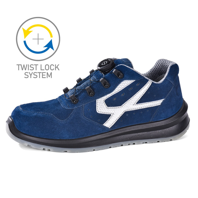 Zapatos de seguridad deportivos sin metal con cierre TLS L-7328