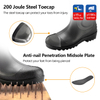 S5 Botas de seguridad de lluvia W-6037 Negro