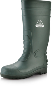 PVC BOTAS DE LLUVIA DE GUMA W-6038 Verde