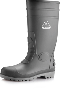 Botas de lluvia de los pies de acero W-6038 