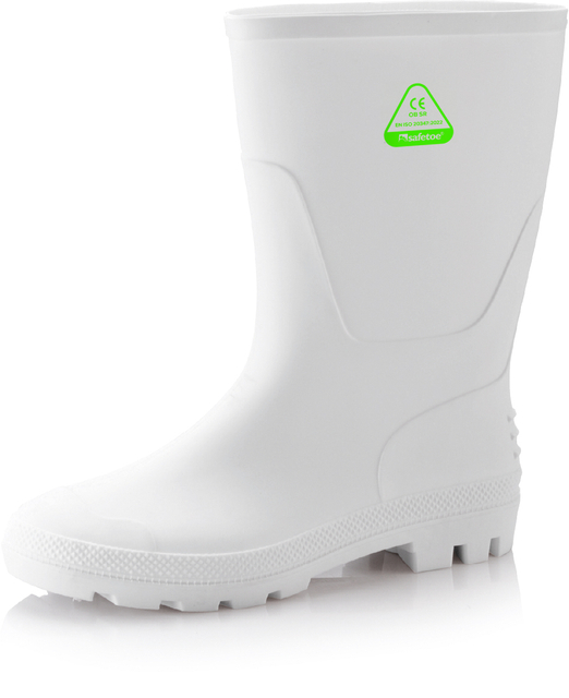 Botas de lluvia de PVC de servicio ligero W-6036 Corto