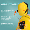 Muffs de oído de alta calidad E-2008 Amarillo