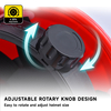 Casco de seguridad rojo para la construcción W-036