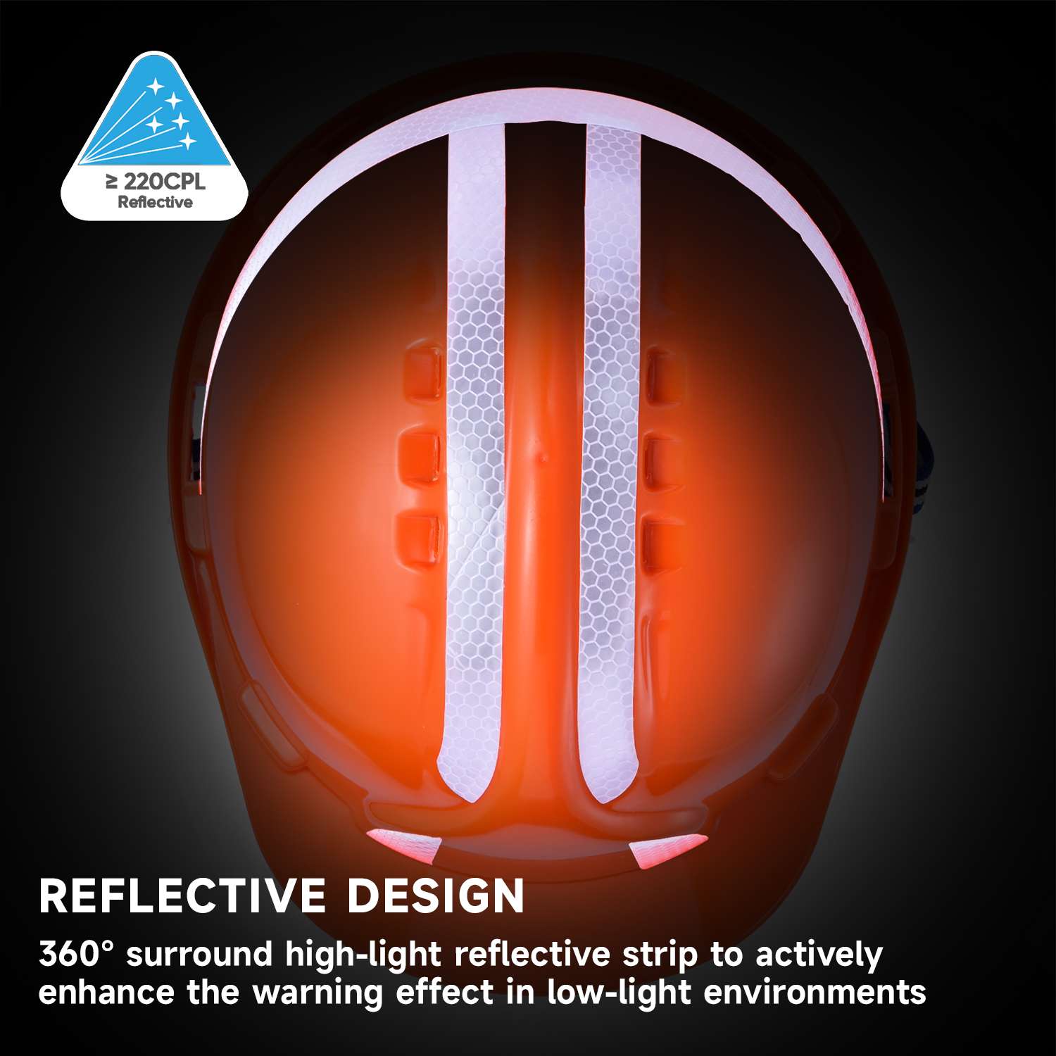 Casco de seguridad industrial W-036 Orange