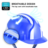 Casco de seguridad de tipo reflectante azul W-036 Azul