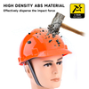Trabajo de construcción Helmets de seguridad W-003 Orange