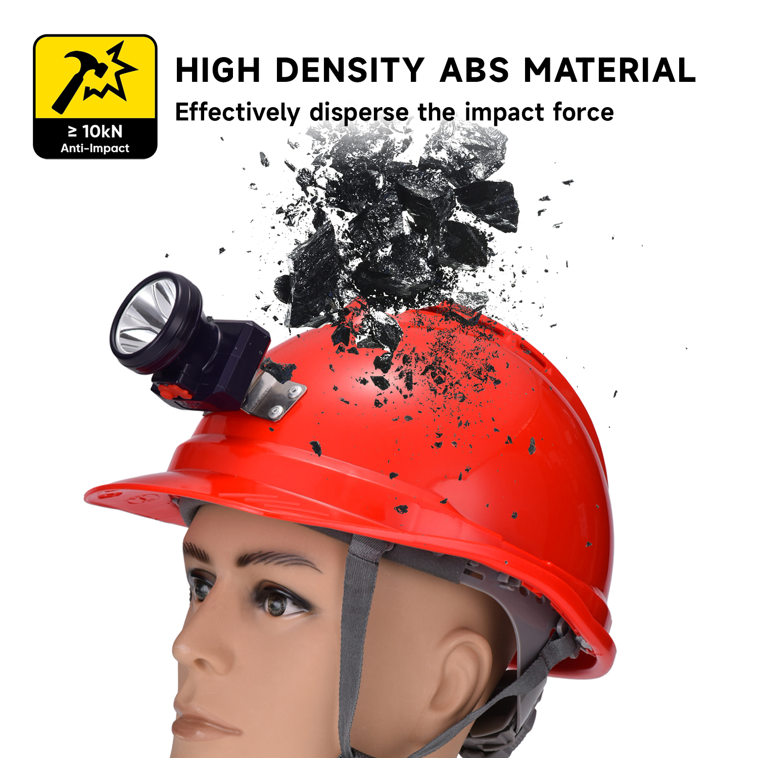 Casco de seguridad ABS CE aprobados Helmets de seguridad W-002