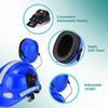 Muffs de oído de alta calidad E-2008 Azul