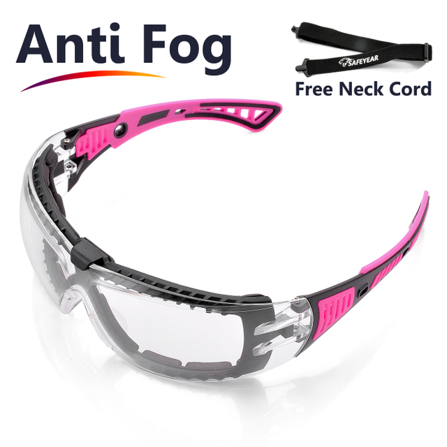 Ready Stock Anti Fog Lady Gafas de seguridad SG010