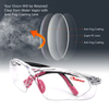 Gafas de seguridad protectores de stock listos para mujeres SG003PK
