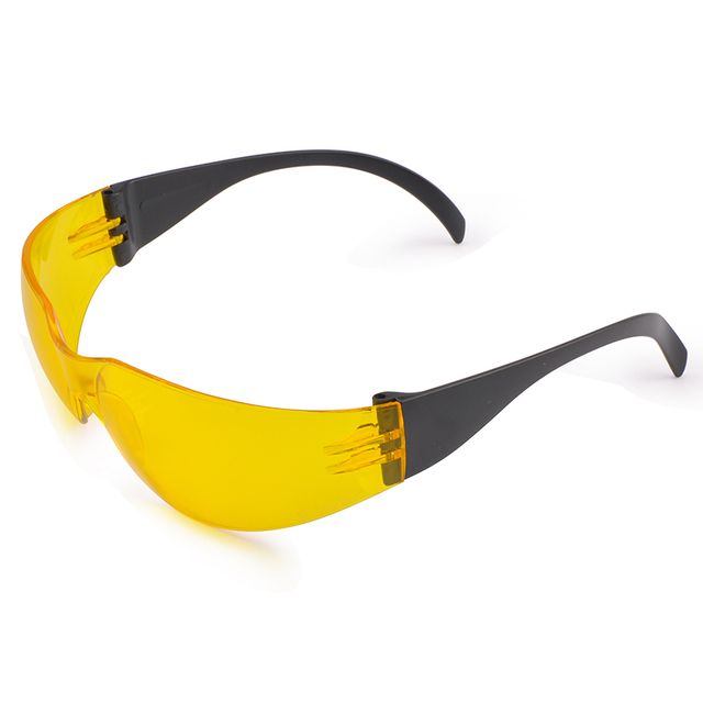 Gafas de seguridad de protección solar amarillas SG001 