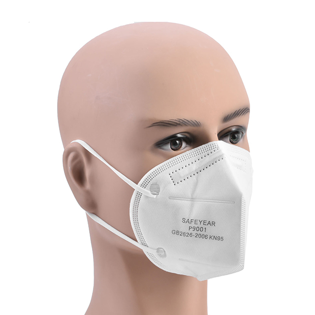 Mascarilla de seguridad facial blanca KN95 SM-006 