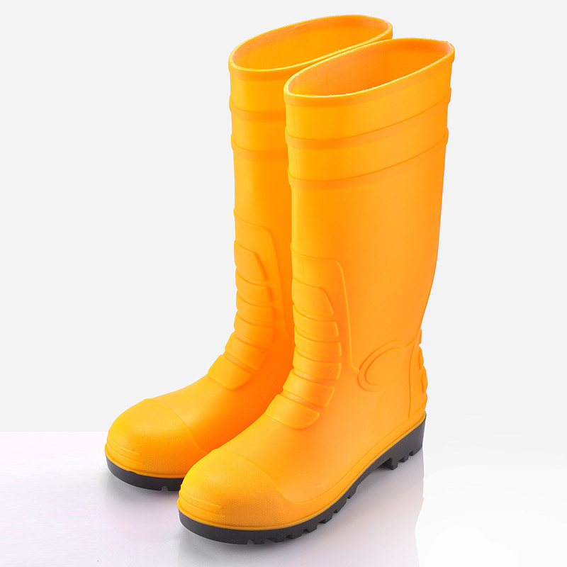 Botas de lluvia resistentes S5 W-6038 Amarillo