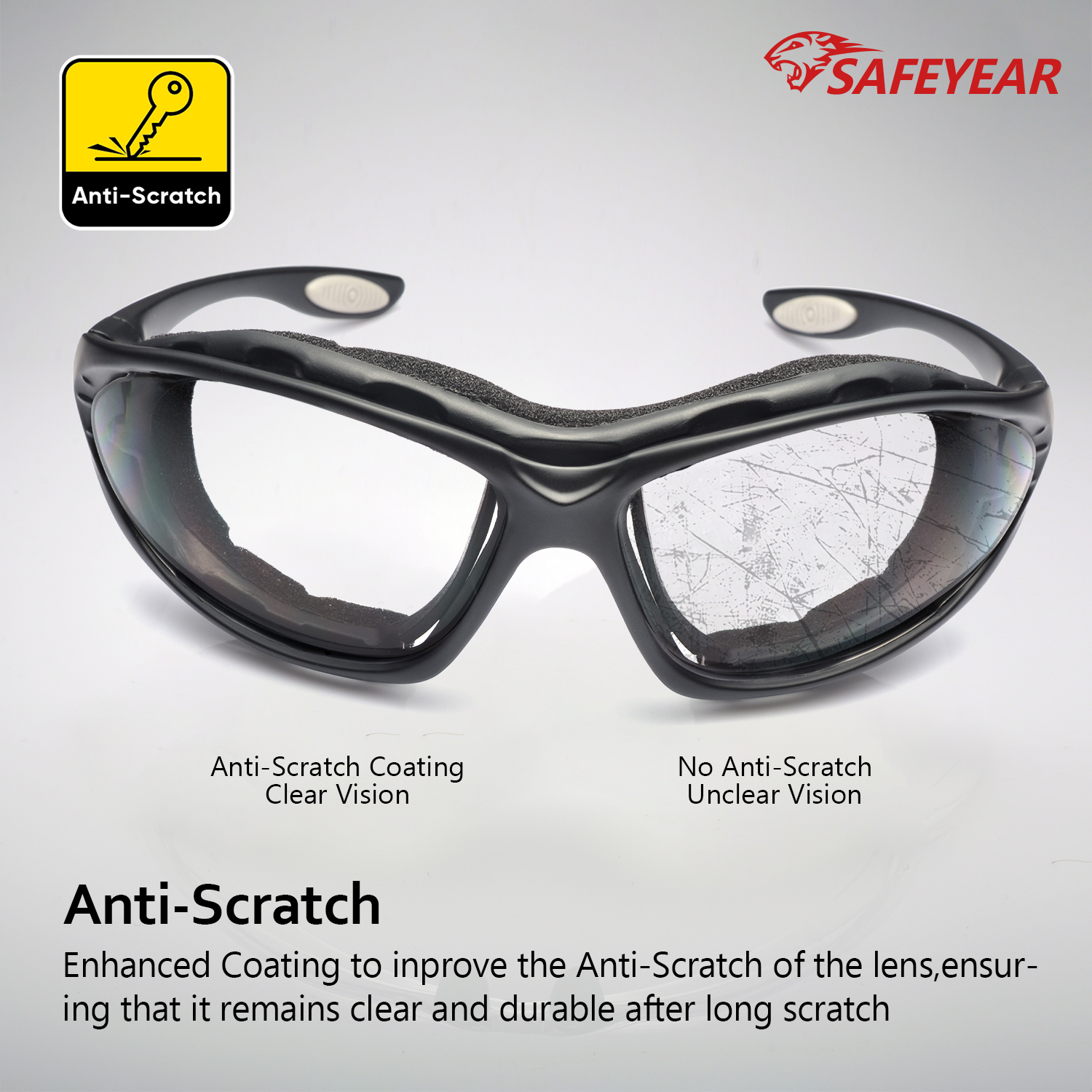  Protección de UV Safety Glass SG002