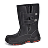 Invierno de piel forrada de seguridad de seguridad fría Botas altas de invierno H-9425 Invierno