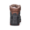 Botas de trabajo de invierno forradas de piel cálida con tapa de acero M-8551