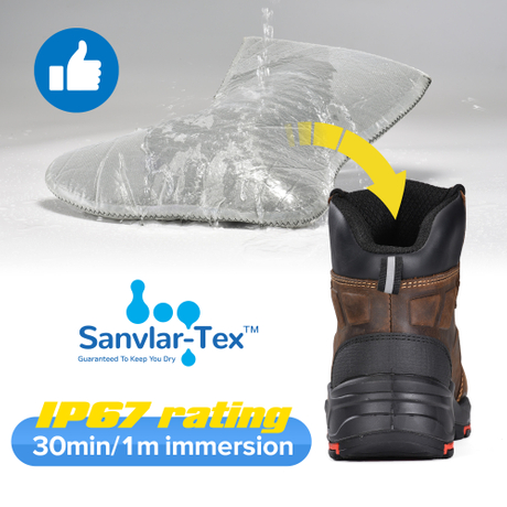 Safetoe Botas De Seguridad De Invierno Para Hombre Con Forro De