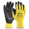 Guantes de trabajo de servicio pesado con recubierto PU PN8003 Amarillo