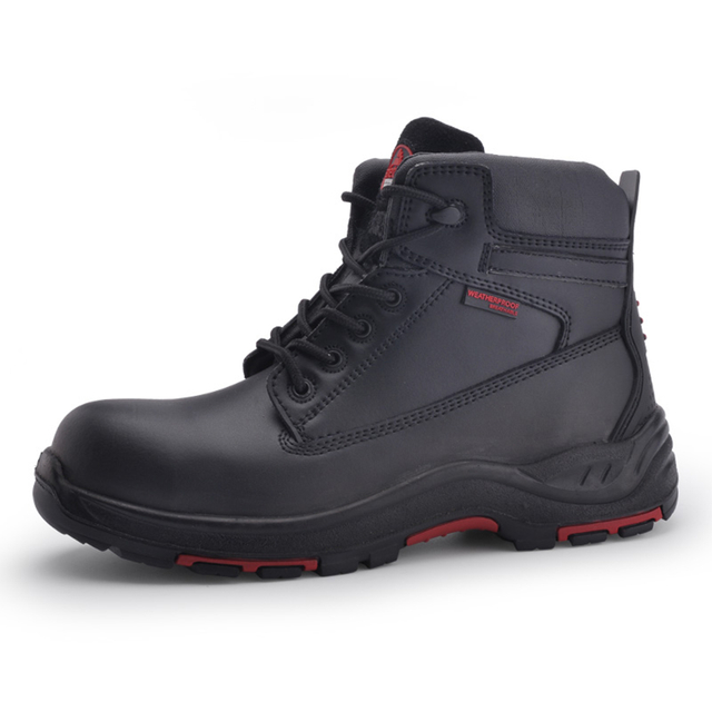 Zapatos de seguridad de ESD antistáticos eléctricamente conductor eléctricamente conductores de aceite y ácido M-8370