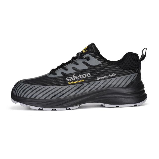 Zapatos de seguridad deportivos para hombres zapatos de trabajo de acero estilo deportivo de verano para la moda l-7570