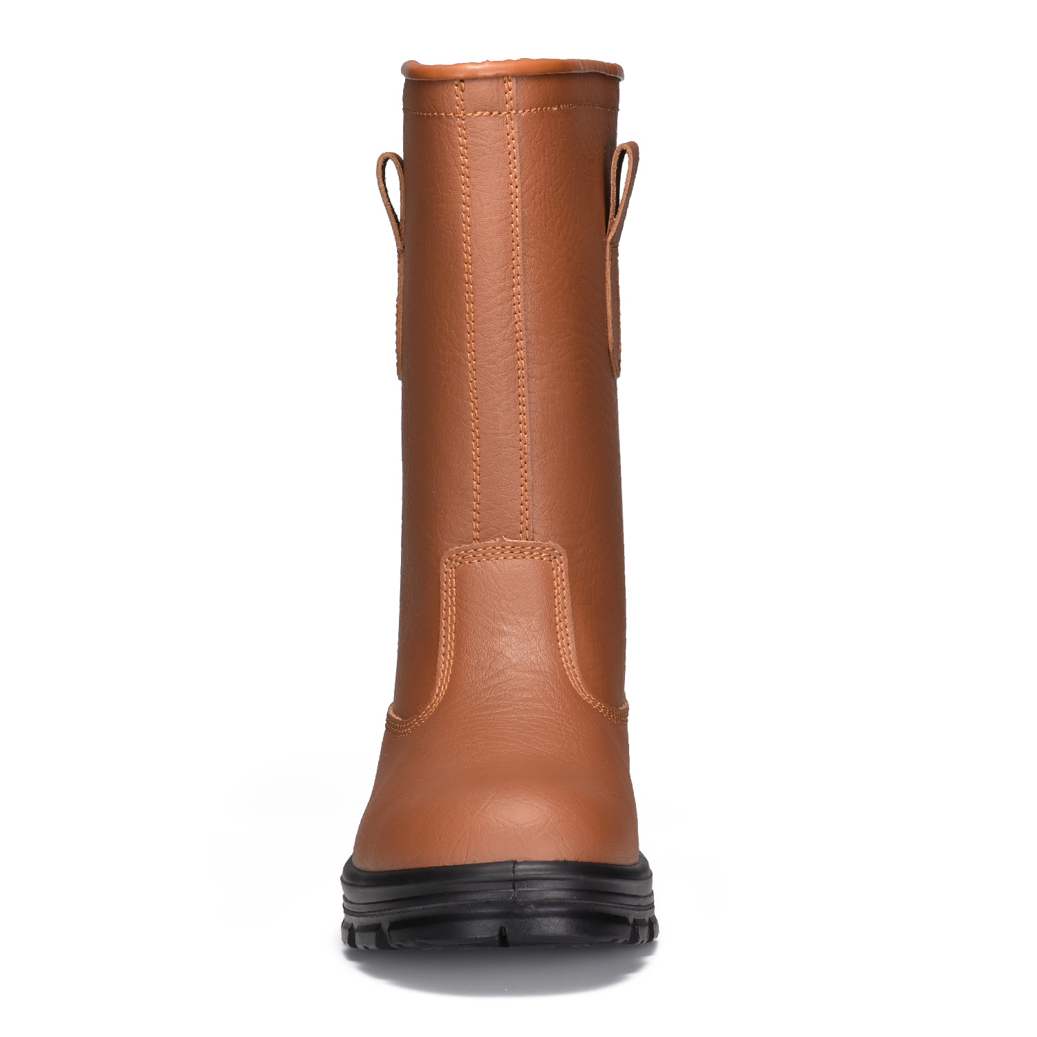 Botas de construcción Buliders Botas de seguridad con punta de acero H-9430 Brown
