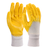 Guantes de trabajo industriales recubiertos de nitrilo FD1289 Amarillo