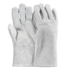 Guantes de trabajo de cuero para soldador S-H24 Gris