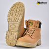 Botas de trabajo de punta de acero de cuero nubuck de vaca M-8173