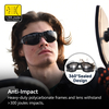Gafas de seguridad protectores de stock listos para mujeres SG037 Negro