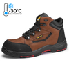 Boots de trabajo de grafito disipativo no aislado para hombre resistente a aceite y deslizamiento M-8361