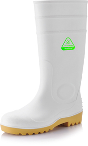 Botas de lluvia Wellington de PVC W-6037 Blanco