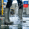 PVC BOTAS DE LLUVIA DE GUMA W-6038 Verde