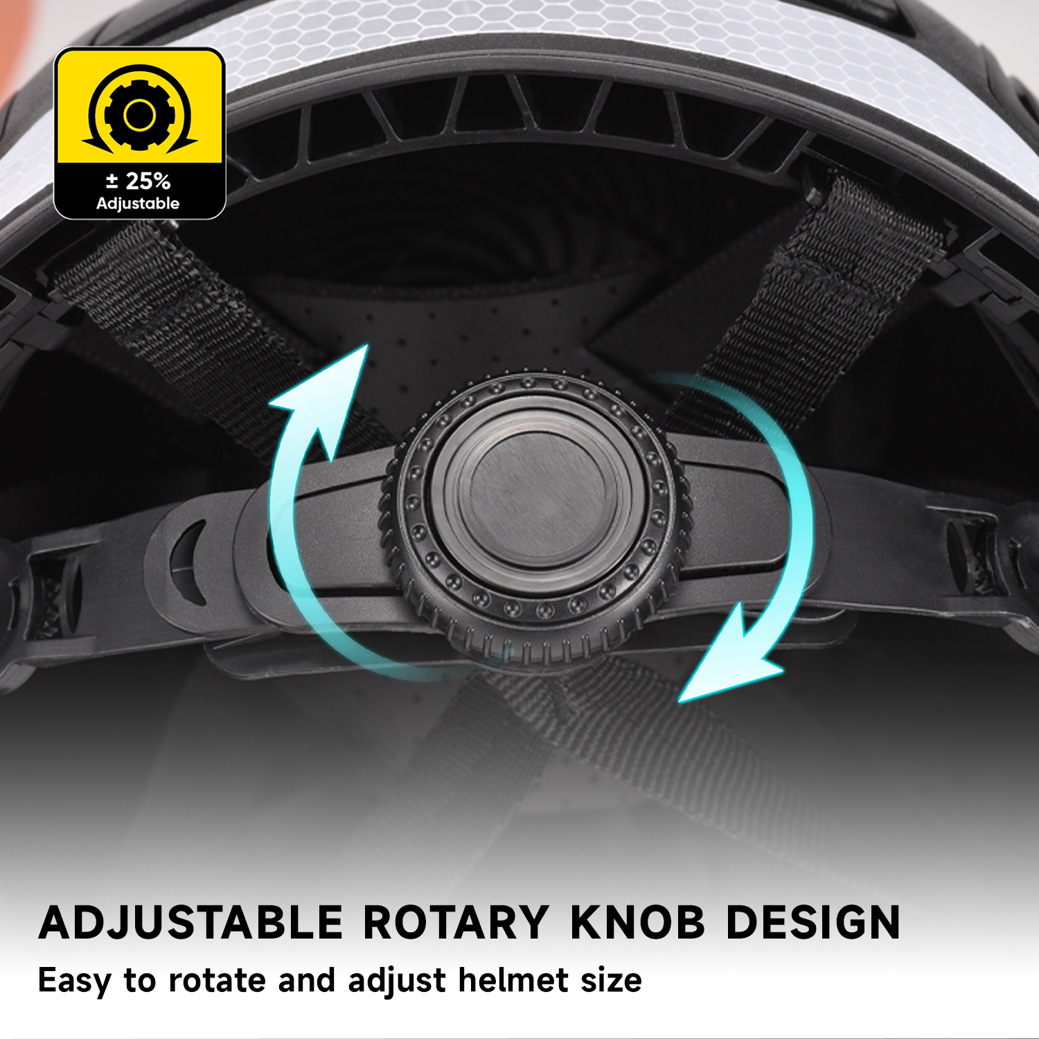 Mineros Hombres Hard Sweat Band ABS Safety Helmets M-5018