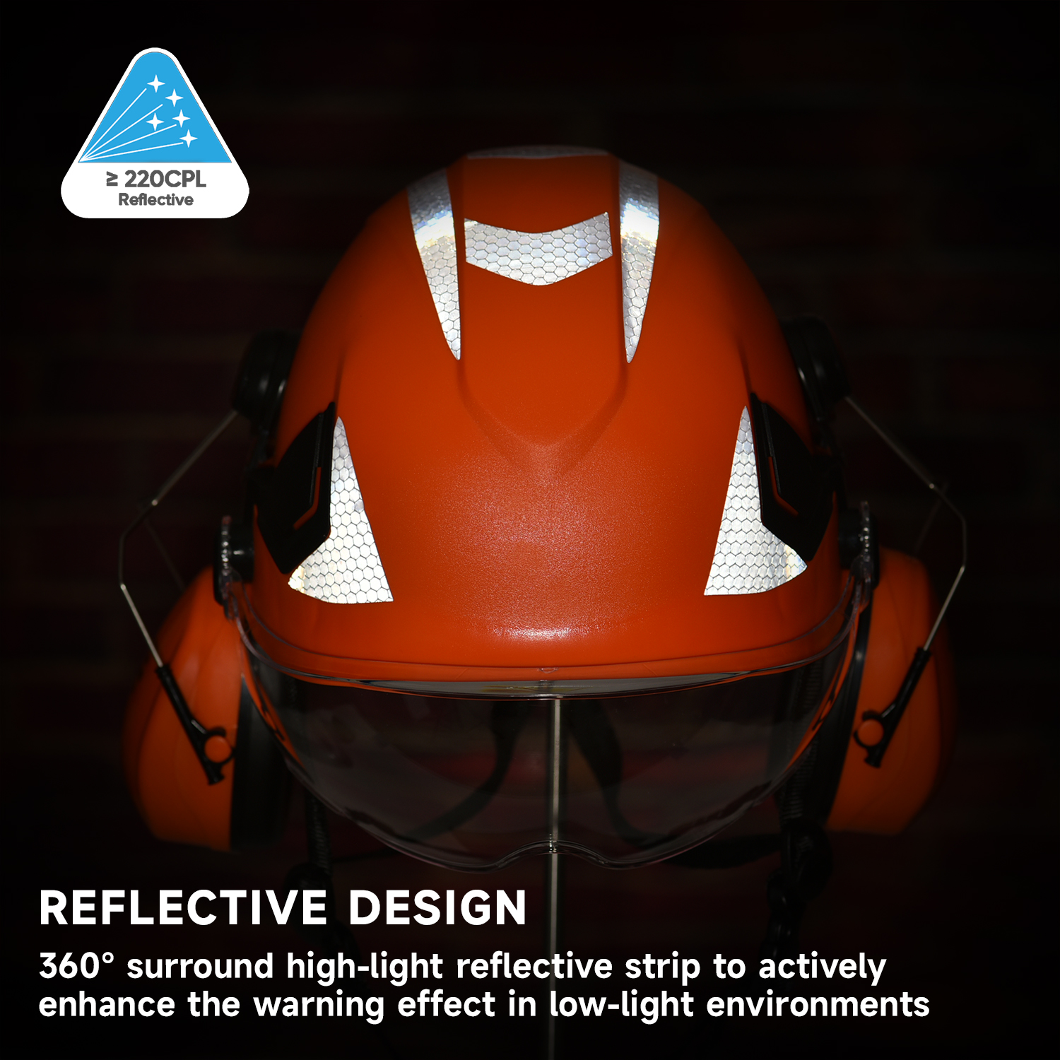 Construcción del casco Hat Hard ABS Helmets de seguridad M-5018