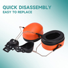 Muffs de oído de alta calidad E-2008d naranja