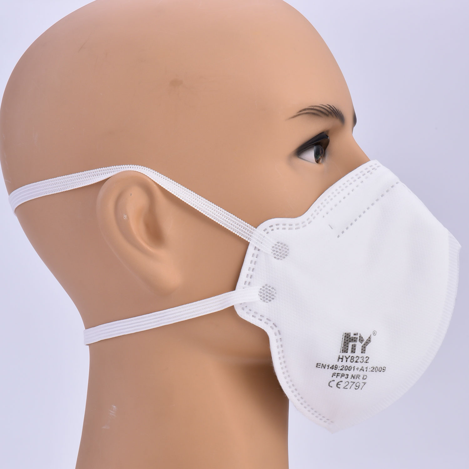 Mascarilla de seguridad FFP3 con válvula SM-010 (HY8232) 