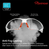 Estado listo Claro de gafas de seguridad industrial sg003or