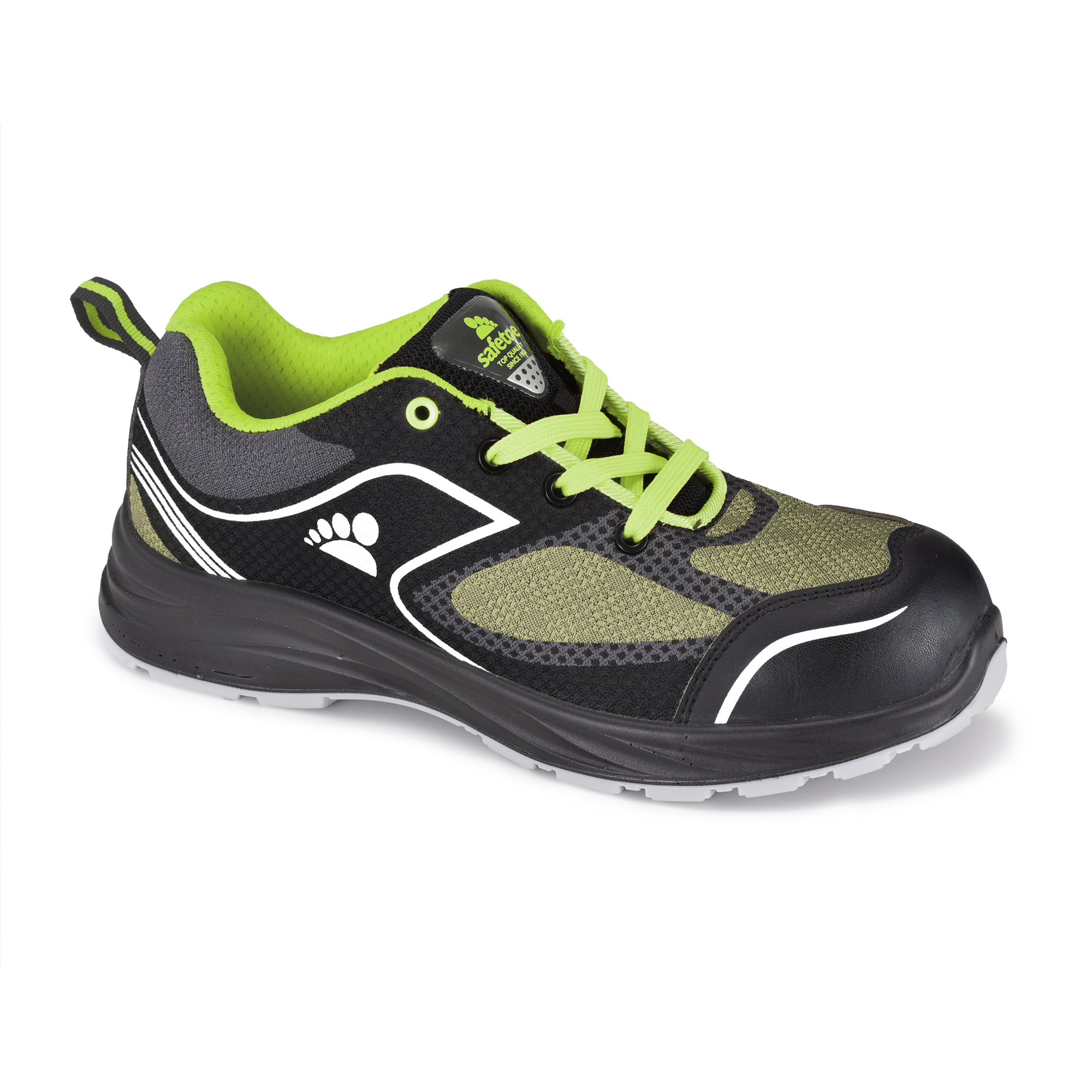 Diseño de deportes entrenadores de seguridad L-7501 verde 