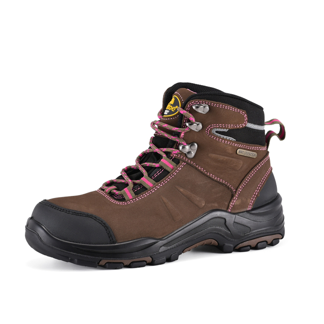 Botas de trabajo para mujer impermeables y antideslizantes con punta de acero M-8553 LiteGrace