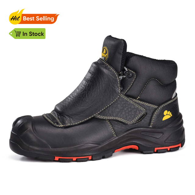 Las mejores botas de trabajo metatarsianas para soldador con guardia metatarsiano M-8387 MP