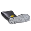 Botas de goma de goma impermeable W-6055 negro