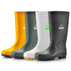 Botas de agua de seguridad S5 con acero - Botas de PVC impermeables W-6037 Amarillo AquaPioneer