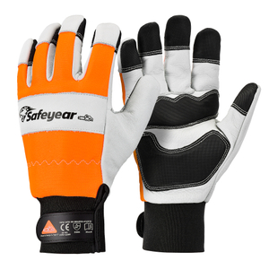 Guantes de motosierra forestal para tala profesional | EN 11393