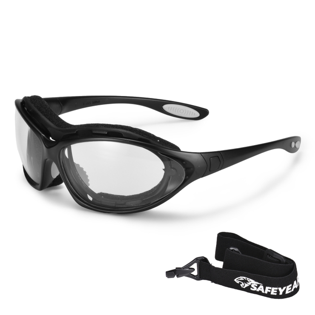 Gafas de seguridad antivaho ultracómodas con espuma interior acolchada | ANSI Z87.1 y EN166 SG002