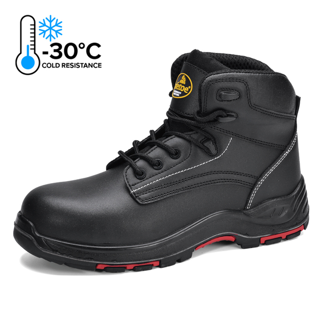 Los mejores zapatos de seguridad frescos para el invierno Botas de seguridad para el trabajo en cámaras frigoríficas