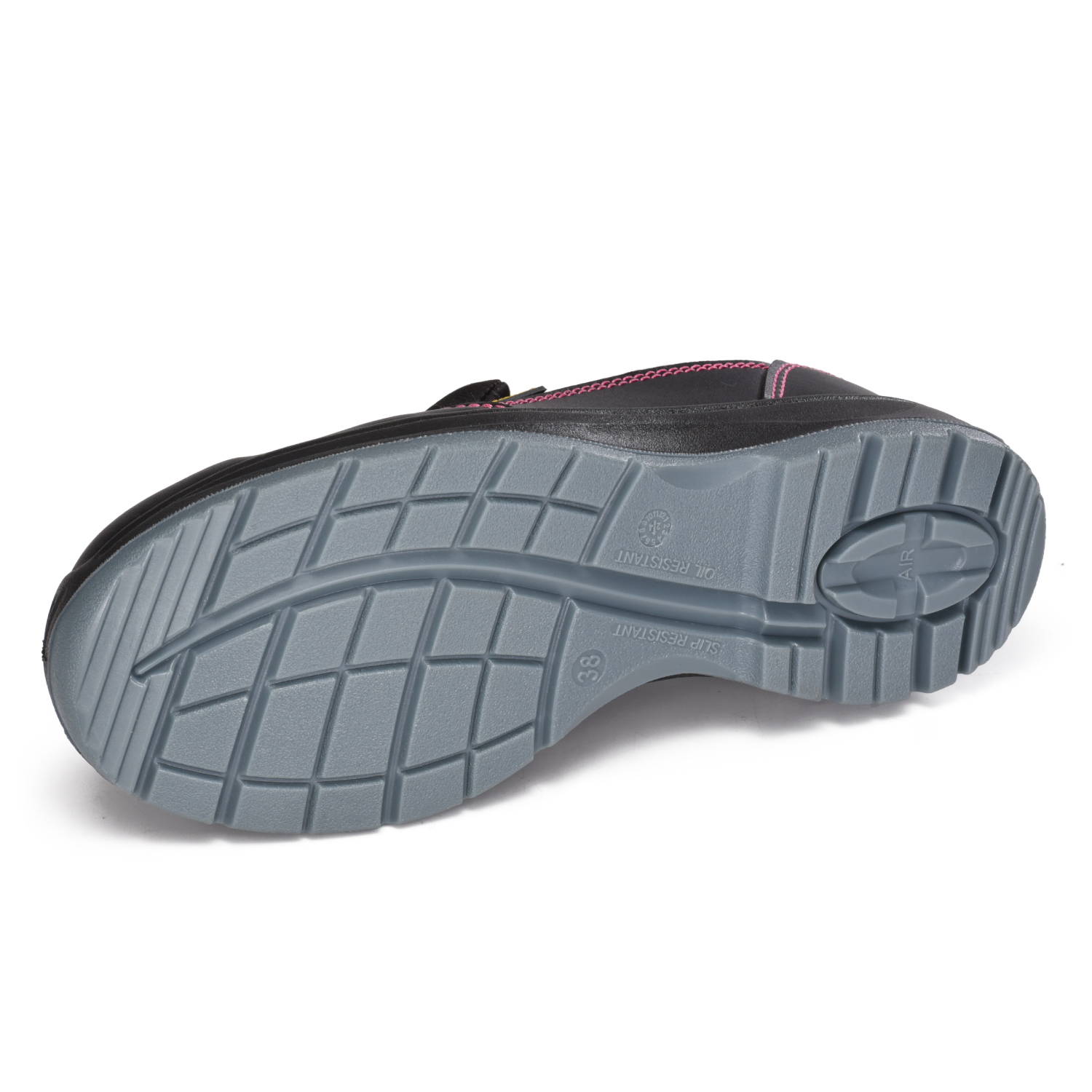 Tapa de punta de acero S3 de corte bajo zapatos de seguridad sin lentes L-7525 Lady