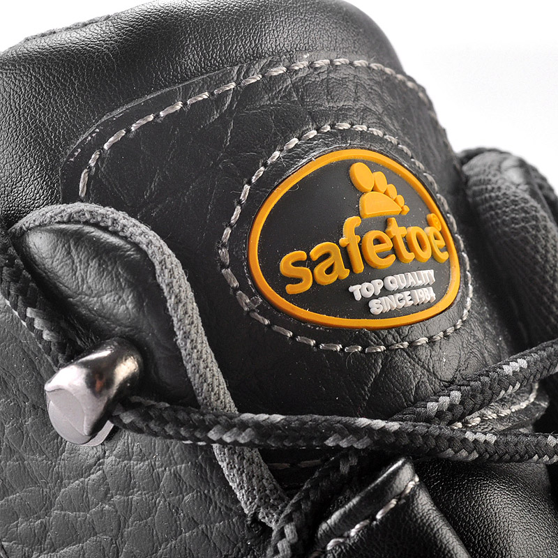 Zapatos de seguridad de cuero con relieve de palma M-8183
