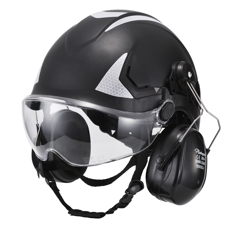 Mineros Hombres Hard Sweat Band ABS Safety Helmets M-5018